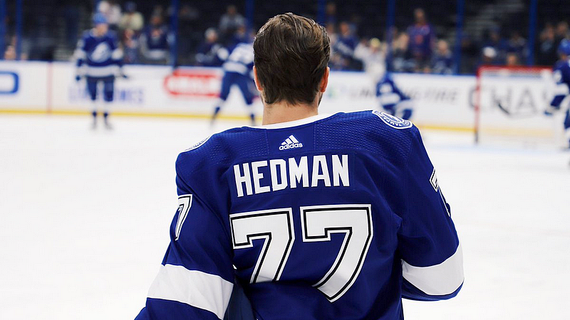 Tampa Bay potvrdila podpis Hedmana. Švéd se upsal na čtyři roky